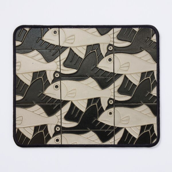 Item preview, escher tiles with ambigram designed and sold by cheechlaroo13.