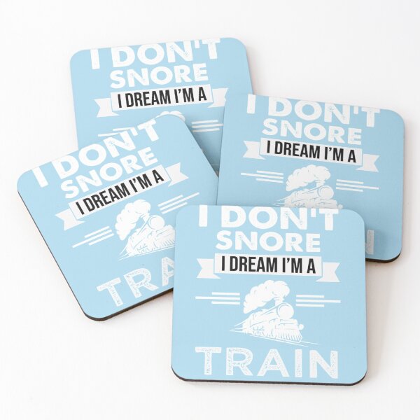 Item preview, Railroad I Don_t Snore I Dream I’m A Train    designed and sold by veradashop18.