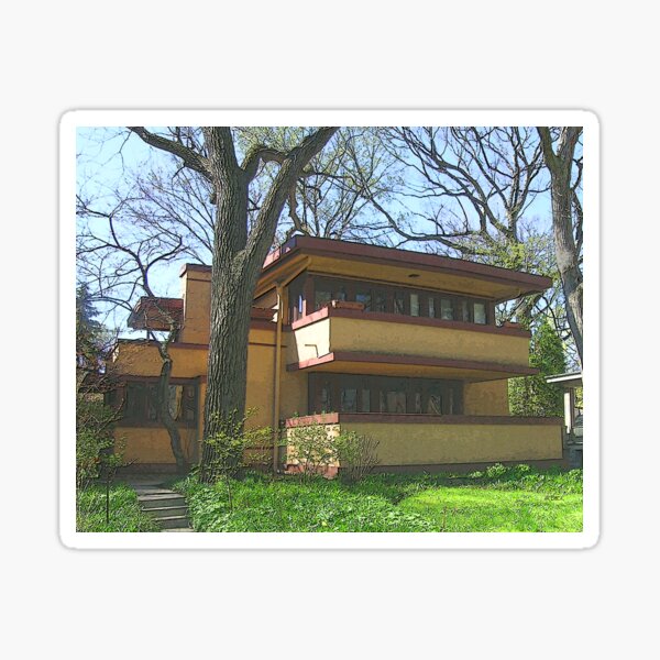 Fallingwater Prelude - By John Robert Beck Sticker