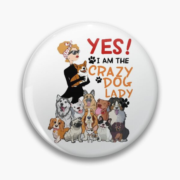 Item preview, I Am The Crazy Dog Lady designed and sold by BeanxMax.