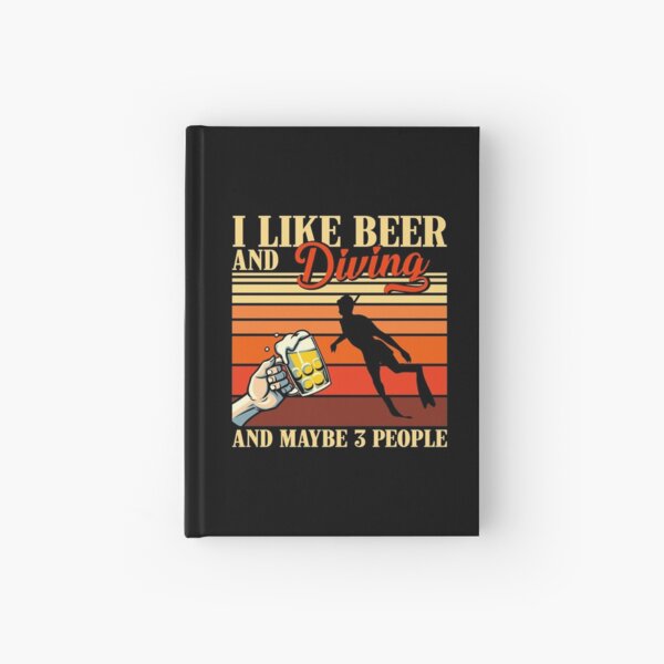 Item preview, Vintage Beer Diving And Maybe 3 People  designed and sold by LucianaShop.