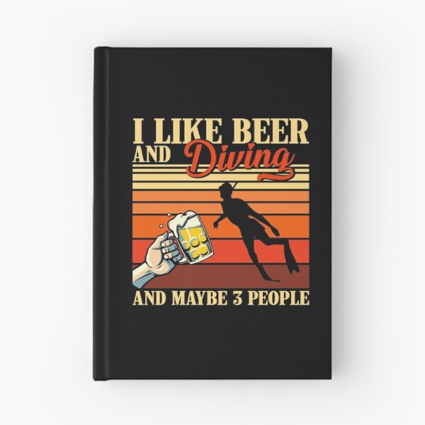 Item preview, Vintage Beer Diving And Maybe 3 People  designed and sold by LucianaShop.