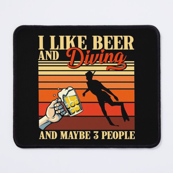 Item preview, Vintage Beer Diving And Maybe 3 People  designed and sold by LucianaShop.