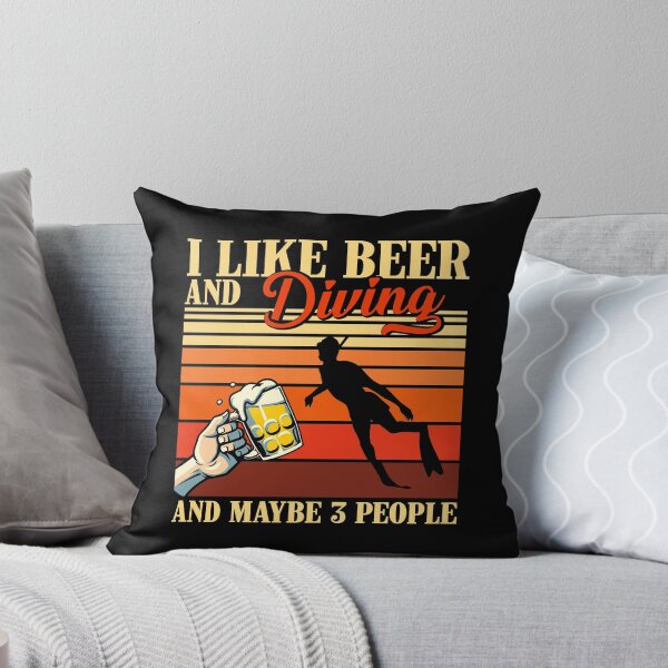 Item preview, Vintage Beer Diving And Maybe 3 People  designed and sold by LucianaShop.