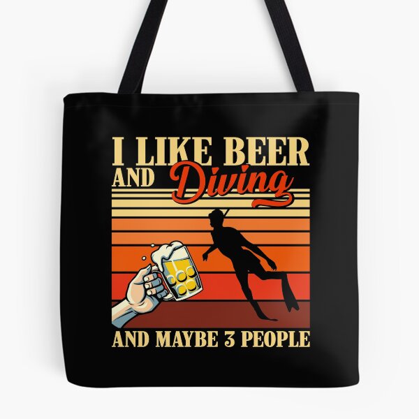Item preview, Vintage Beer Diving And Maybe 3 People  designed and sold by LucianaShop.