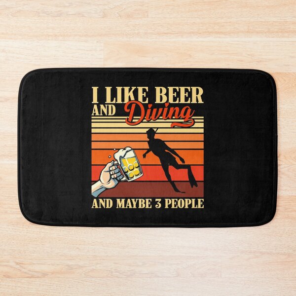 Item preview, Vintage Beer Diving And Maybe 3 People  designed and sold by LucianaShop.