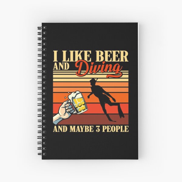 Item preview, Vintage Beer Diving And Maybe 3 People  designed and sold by LucianaShop.