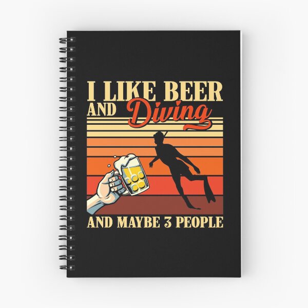 Item preview, Vintage Beer Diving And Maybe 3 People  designed and sold by LucianaShop.