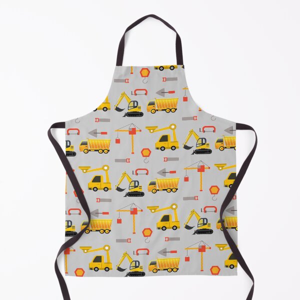 Item preview, Construction Trucks on gray - kids truck lover designed and sold by chetan786.