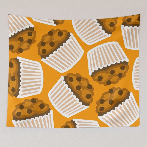Item preview, Large cupcake pattern 1 (Large & Full version) designed and sold by LemonCreamyyyy.