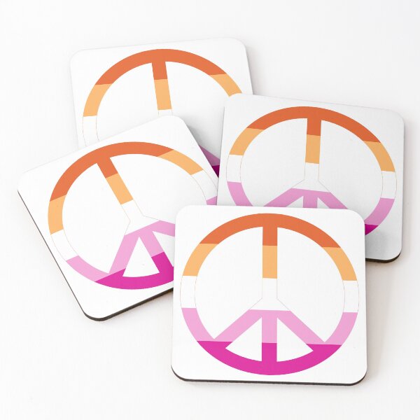 Item preview, Peace and Lesbian Pride #2 designed and sold by NovotnyDesigns.