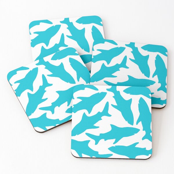 Item preview, Large shark pattern (Large & Full version) designed and sold by LemonCreamyyyy.