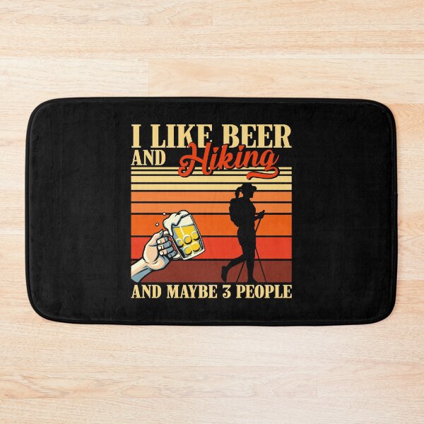 Item preview, Vintage Beer Hiking And Maybe 3 People  designed and sold by LucianaShop.