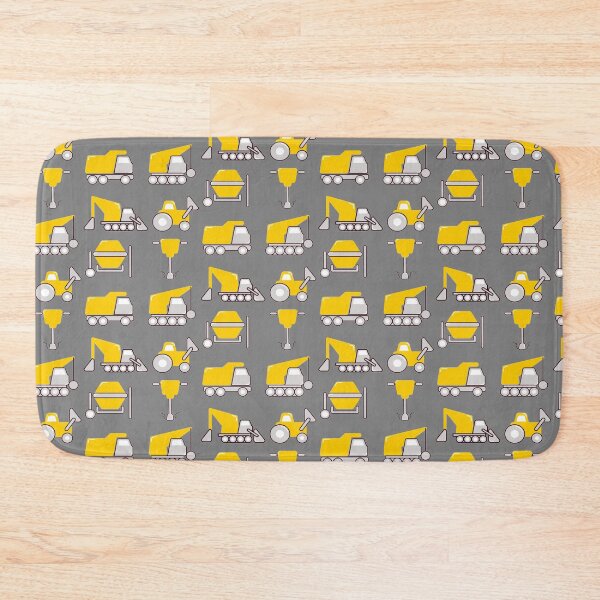 Item preview, Construction Trucks on gray - kids truck lover designed and sold by chetan786.