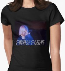 Crystal Castles Women's Fitted T-Shirt