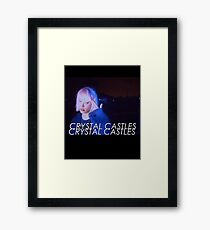 Crystal Castles Framed Print