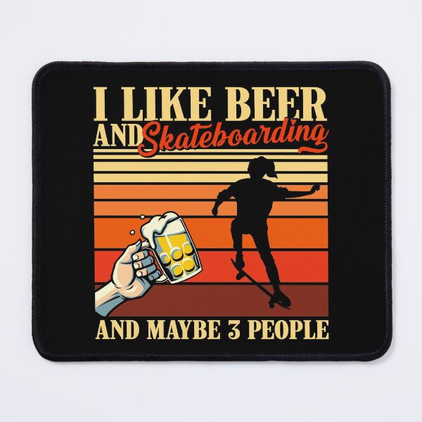 Item preview, Vintage Beer Skateboarding And Maybe 3 People  designed and sold by LucianaShop.