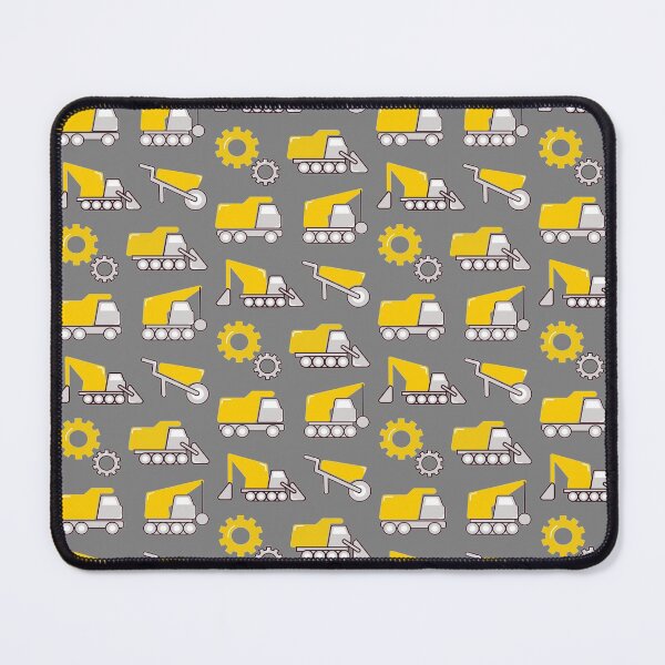Item preview, Construction Trucks on gray - kids truck lover designed and sold by chetan786.