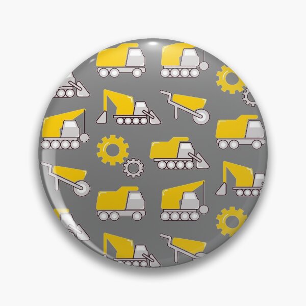 Item preview, Construction Trucks on gray - kids truck lover designed and sold by chetan786.