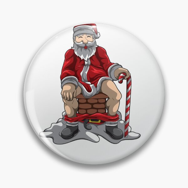 Item preview, Santa Claus Poops In The Chimney - Christmas Retaliation Hoodie designed and sold by BierschenkJoh.