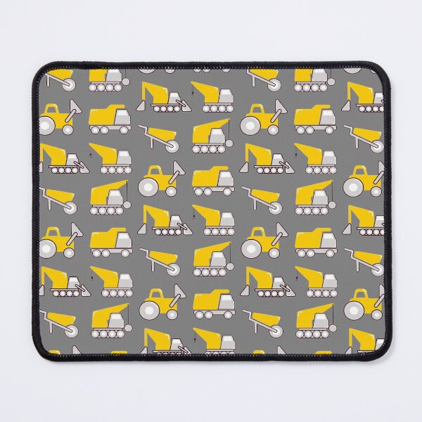 Item preview, Construction Trucks on gray - kids truck lover designed and sold by chetan786.