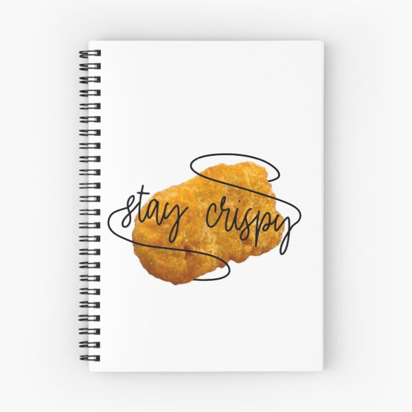 Item preview, Stay Crispy Chicken Nugget Cursive designed and sold by sydneyw745.