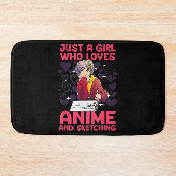 Item preview, Anime Art For Women Teen Girl Anime Merch Sketch designed and sold by LemmikkiBadley.