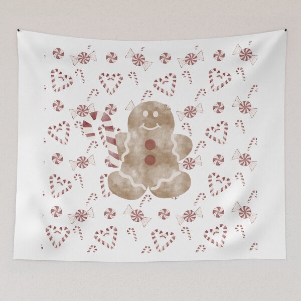 Item preview, Happy Gingerbread Person designed and sold by creatorK8.