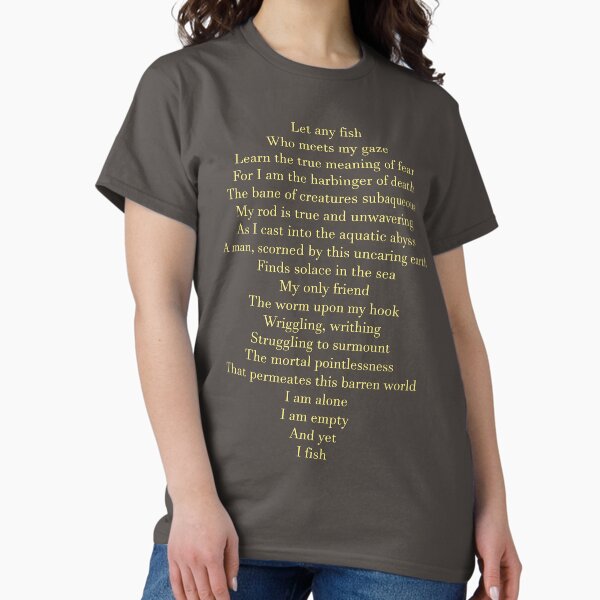 Item preview, Let any fish who meets my gaze learn the true meaning of fear designed and sold by brodolo.