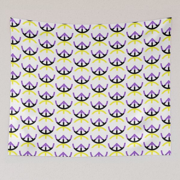 Item preview, Peace and Non-Binary Pride #2 designed and sold by NovotnyDesigns.