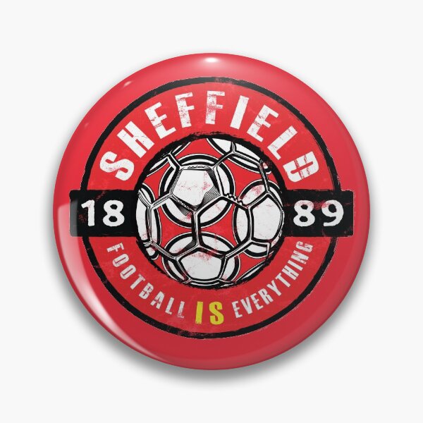 Aperçu de l'œuvre Le football est tout - Sheffield Fan Vintage créée et vendue par FOOTBALL IS EVERYTHING.