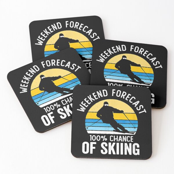 Item preview, Weekend Forecast 100% Chance of Skiing designed and sold by MarieSmart77.