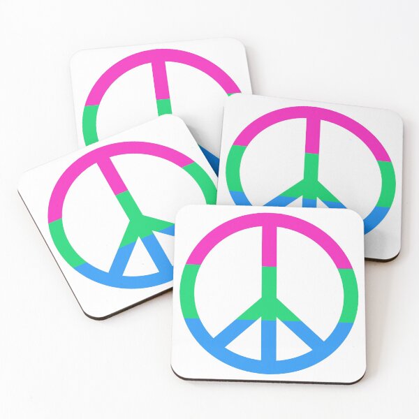 Item preview, Peace and Polysexual Pride #2 designed and sold by NovotnyDesigns.