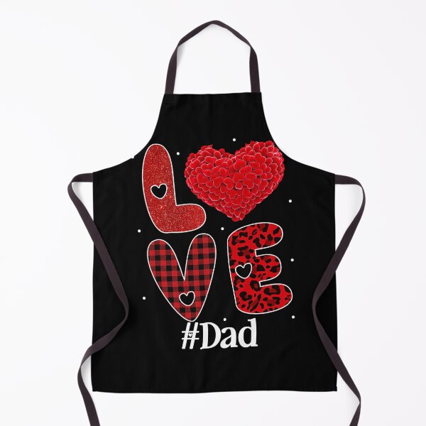 Item preview, Heart Love Plaid Leopard Valentine, My Valentine Is Dad designed and sold by LemmikkiBadley.
