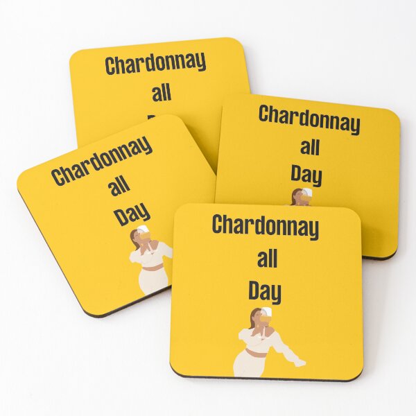 Item preview, Chardonnay all day designed and sold by Balerie Rivera.