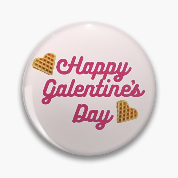 Item preview, HAPPY GALENTINE'S DAY waffle hearts designed and sold by starkle.