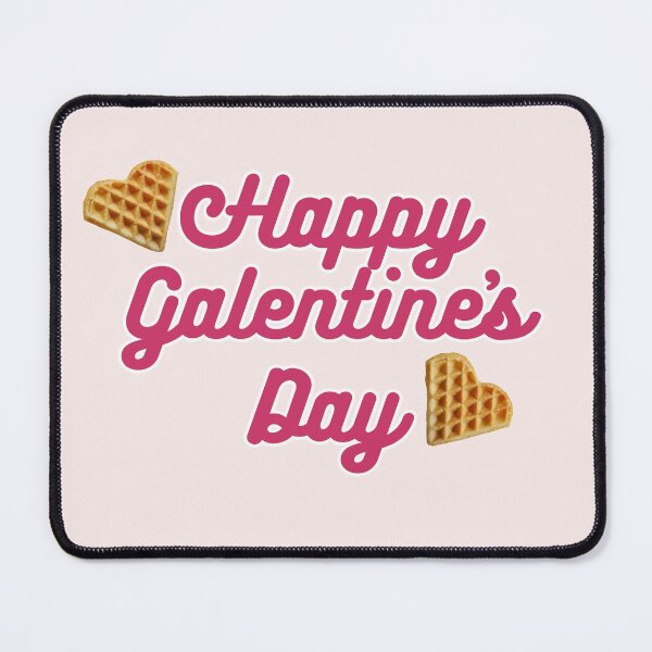 Item preview, HAPPY GALENTINE'S DAY waffle hearts designed and sold by starkle.