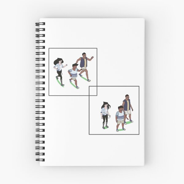 Item preview, Cartoon keyframes minimalist running  designed and sold by croscreates.
