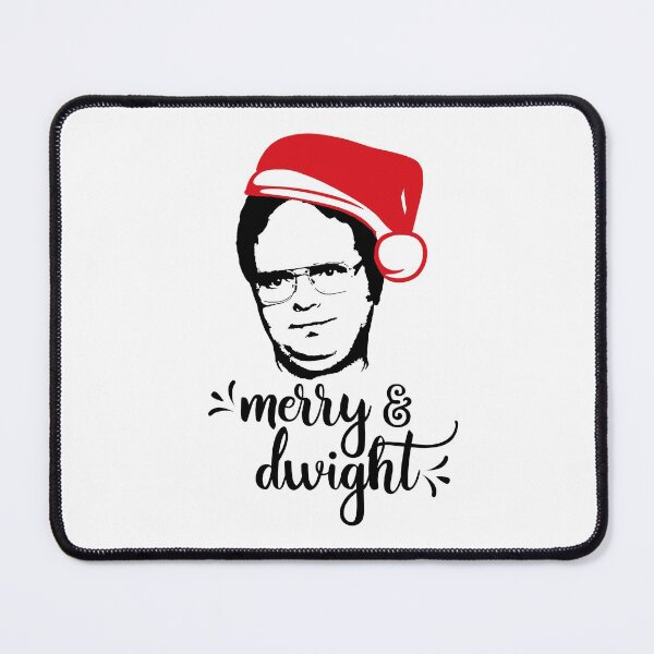 Item preview, merry & dwight The Office Christmas Dwight Schrute santa hat designed and sold by starkle.