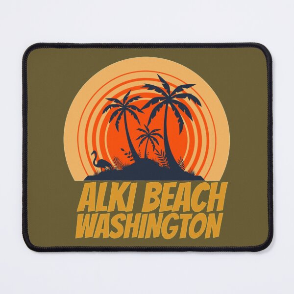 Item preview, Alki Beach  for people who like beach vacations and ocean sea sides          designed and sold by MyPrideStore.