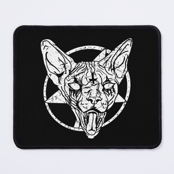 Item preview, Death Growl Death Metal Sphynx Cat designed and sold by wrestletoys.