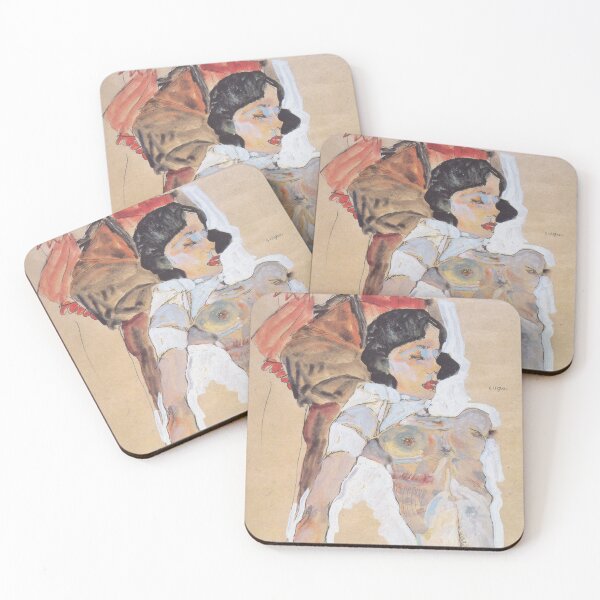 Item preview, EGON SCHIELE - Semi-nude Reclining designed and sold by artdesignco.