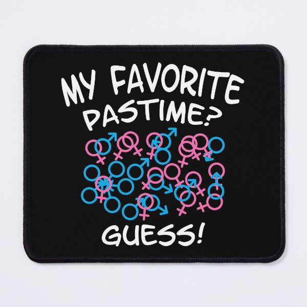Item preview, My Favorite Pastime? Guess! It's an orgy of course! Swinger Lifestyle Design. For darker colors. designed and sold by swingersshop.