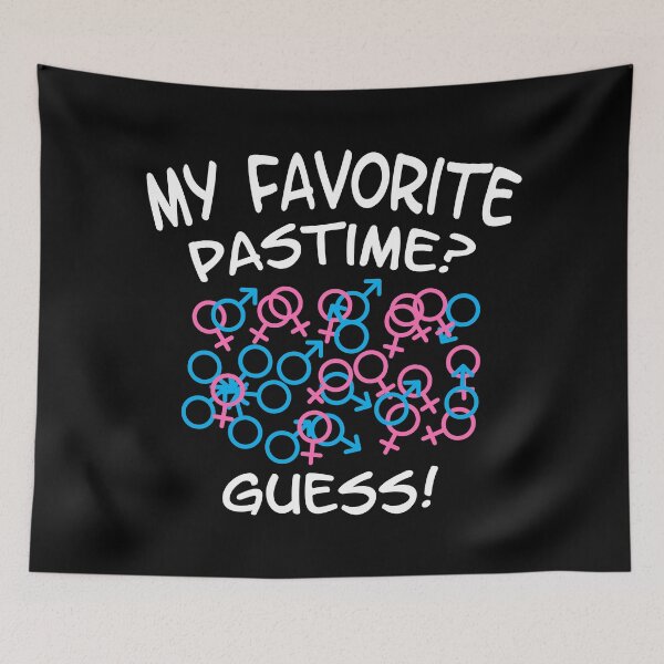 Item preview, My Favorite Pastime? Guess! It's an orgy of course! Swinger Lifestyle Design. For darker colors. designed and sold by swingersshop.