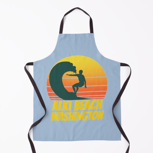 Item preview, Alki Beach for people who like beach vacations and ocean sea sides designed and sold by MyPrideStore.
