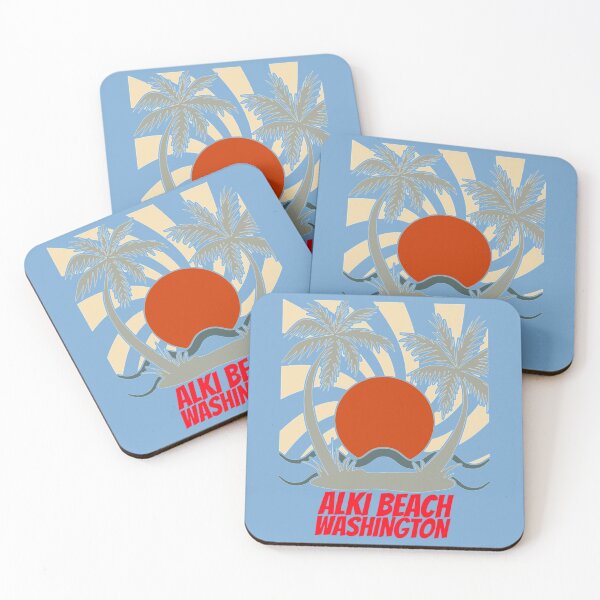 Item preview, Alki Beach  for people who like beach vacations and ocean sea sides               designed and sold by MyPrideStore.