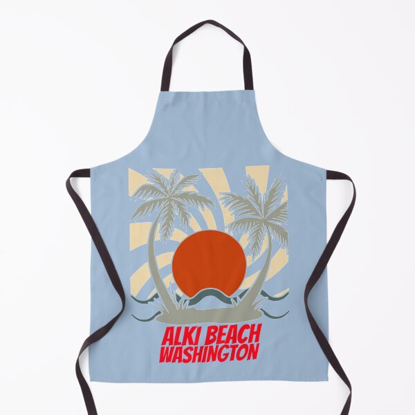Item preview, Alki Beach for people who like beach vacations and ocean sea sides designed and sold by MyPrideStore.