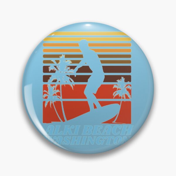 Item preview, Alki Beach  for people who like beach vacations and ocean sea sides       designed and sold by MyPrideStore.