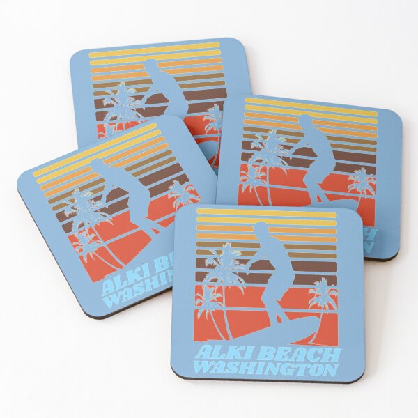 Item preview, Alki Beach  for people who like beach vacations and ocean sea sides       designed and sold by MyPrideStore.