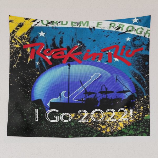 Item preview, Rock in rio 2022,Rock,music,rock festival,Rock In Rio Brasil designed and sold by Isaitama.